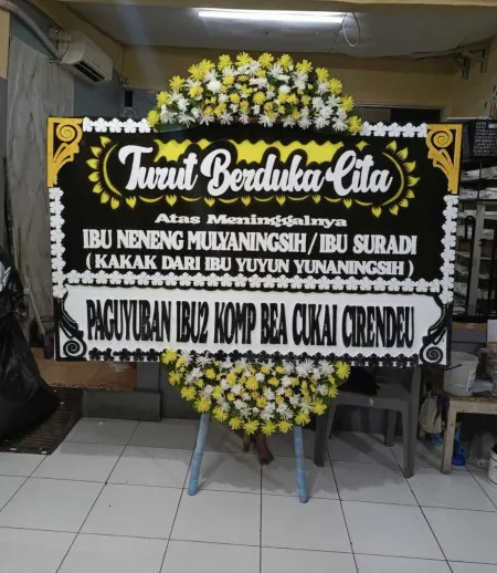 Papan Bunga Duka Grogol Petamburan